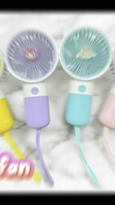 พัดลมพกพาMinifan ลายการ์ตูนน่ารัก พัดลมมือถือ #พัดลม #พัดลมมือถือ