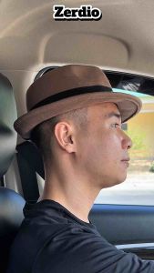 Mũ Phớt Fedora Nam MP097 Nón Nỉ Nam Trung Niên Lông Cừu Cao Cấp