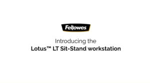 โต๊ะวางคอมพิวเตอร์ Fellowes รุ่น Lotus™ Sit-Stand