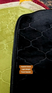 Light Weight Sejadah Kubah Sejadah Gebu Sejadah Mehrab Size Dewasa 70×110 CM Sejadh Travel Solat Attire