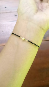 gelang serut bola satin 0 1 gram semar nusantara