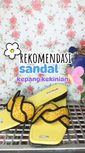 Sandal Wanita Selop Kepang Trendy Kekinian