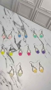 Lalabelle Pearl Flower Hook Earrings Anting Hooks Bunga Mutiara Handmade Fashion