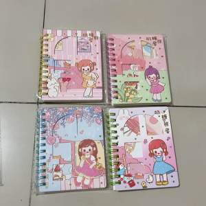 Notebook Spiral Fancy (A7) Doll-9/ Kuromi-10/Space-44