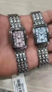 Jam Tangan Wanita Fossil Raquel Series Three-Hand Stainless Steel Watch