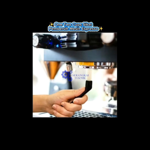 One Two Cups Sikat Pembersih Mesin Espresso Machine Cleaning Brush - S11