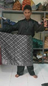 Rumpak full songket(kain cowok)