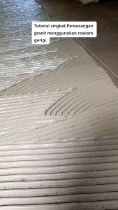 ROSKAM RASKAM 27 cm BESI BAJA POLOS/ GERIGI PERATA ACIAN PLASTERING