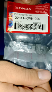 SLIDE PIECE SET for CLICK 125/ CLICK 150/PCX150/AIRBLADE 150( GENUINE 22011-KWN-900)