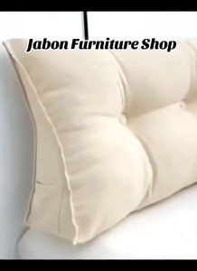 Js Furniture Pillow Bed Headboard: Soft Bed Accessories for Single & Double Size Beds