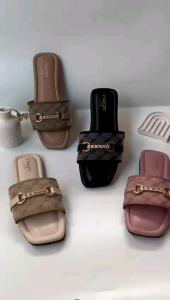 SANDAL WANITA TEPLEK MODEL RANTAI TERBARU