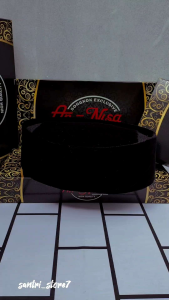 Peci Hitam An Nisa Kopiah Dewasa Pria Kopiah Santri Songkok Hitam Polos Tinggi 6 7 8 9 10 Cm Bludru Kualitas Super Halus Lembut