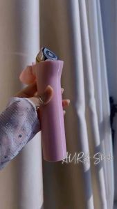 Case chống sốc Vỏ chống sốc cho máy Medicube R age booster Pro màu trắng ánh bạc