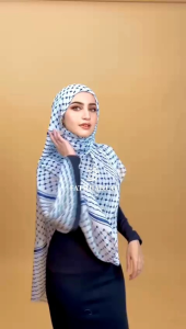 FATHIJAB. PASMINA IMPORT KAFFIYEH SCARF