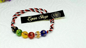 PROMO Gelang Tridatu Cakra 6 Batu Tibet Aura Keberuntungan dan Kebahagiaan
