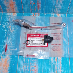 Paket Handle Rem Kanan Silver Vario 150 & Switch Rem Per Handle Honda Vario 125 New Genio