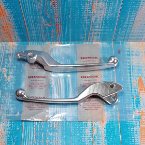 Handle kiri kanan set silver beat street beat new beat delux beat street scoopy donat sepasang