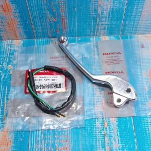 Silver paket handle rem kiri dan switch rem Honda Vario 150 Beat Street Beat New Scoopy Esp Genio