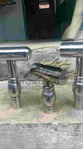 Tuas Tongkat Shift Gear Knob Manual Persneling Mobil/Truck Universal Stainless Steel car