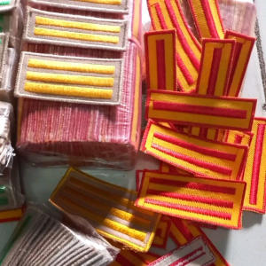 BET TANDA JABATAN PINRU/WAPINRU/PRATAMA SIAGA/PENGALANG/PENEGAK BORDIR 1 PCS