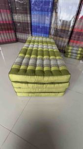 4ฟุต ลายขิด ยัดนุ่นแท้ 100% ขนาด 120*ยาว 200ซม หนา 8ซม