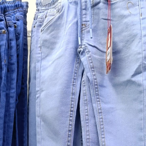 [rkfashion]kids red boy budak selour jeans jogar slack denim pant.ready stock.2 years to 12 years.