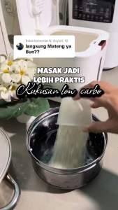 SARINGAN TIM TIMAN MASAK NASI LOW CARBO 23cm BAHAN STAINLES TEBAL