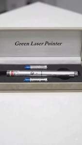Green laser pointer Light