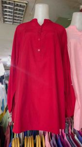 Blouse polos bahan cotton viscose-atasan wanita terbaru-size standan jumbo big size banyak warna