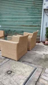 Sofa mây nhựa ngoài trời thanh lý nhanh tồn kho giá rẻ