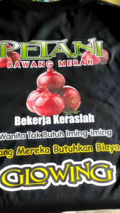 KAOS PETANI BAWANG MERAH / MILENIAL / JURAGAN / DISTRO PREMIUM