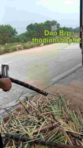 Dao Dóc Vỏ Mía 2 Lưỡi chất Thép Sắc Bén