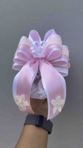 เน็ตติดผมสีชมพู5ชั้นhandmade