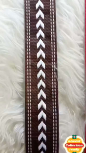 (BESI SUPER TEBEL) Premium Strap bag motif - talpan corak - sling bag import - tali tas panjang - strap motif premium