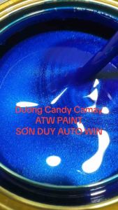 Sơn Màu Xanh Dương Candy Camay sơn Auto Lacquer (1K) đóng lon 500g
