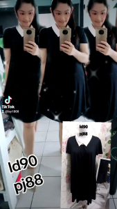 Dress Hitam Elegan