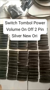 Switch Tombol On Off Power Volume hp 2 Kaki dua pins konek Semua hape