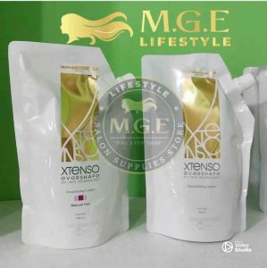 Authentic 400ml Set Loreal Extenso Evershape /Oleoshape Oil-Trio and  Hair Rebonding Hair