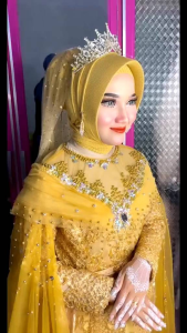 MAHKOTA MURAH HIJAB PENGANTIN TERBARU 2025  BISA COD