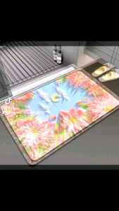 3D Bathroom Doormat - Soft and Absorbent