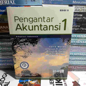 Buku Original - Pengantar Akuntansi 1 Adaptasi Indonesia Edisi 5 : Carl S Warren #Penerbit salemba