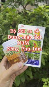 Combo N3M Vọt đọt Vi lượng Amino kích rễ bung chòi cho cây cảnh rau màu hoa lan