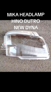 MIKA KACA HEAD LAMP HEADLAMP LAMPU DEPAN HINO DYNA SAURUS DUTRO HT 130