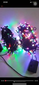 40M Đèn Nháy Led Kim Cương Trang Trí Ngoài Trời Tết - Đèn Led Nháy Chống Nước Siêu Bền 3 Chế Độ Nháy