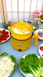 [ PPLUS ] New Panci Listrik Anti Lengket Serbaguna Hemat Listrik 450 Watt / Mini Rice Cooker