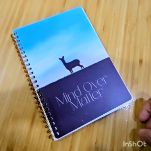 Self Help Mental Health Brain Dump Stress Reliever A5 Notebook Journal  Planner Water Resistant Thick Cover