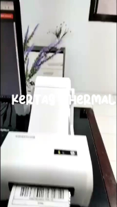 Kertas Stiker Thermal Roll A6 100x150mm & Stiker Barcode Paper Thermal (1roll isi 500pcs)