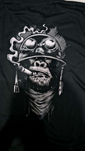 T-shirt Distro Baju Distro Pria Keren Sablon Gorila  depan belakang/ Kaos Distro Pria lengan panjang / Baju Cowok Keren / Kaos Distro / Baju Kaos Distro / Kaos Pria Distro / Kaos Polos Distro / Baju Kaos Distro Murah