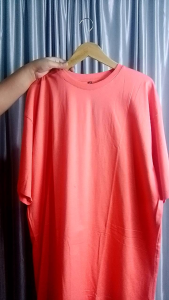 Kaos 7XL Lengan Pendek Polos Jumbo Oversize Pria Wanita T-Shirt