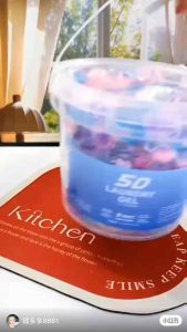 Laundry Gel Ball 5In 1 Varians baru Sabun Cuci Pembersih Pakaian Pewangi Pelembut Pakaian Softener laundry pods/ laundry capsule/Washing capsules/detergent laundry cleanpod laundry 5in1 isi 30pcs